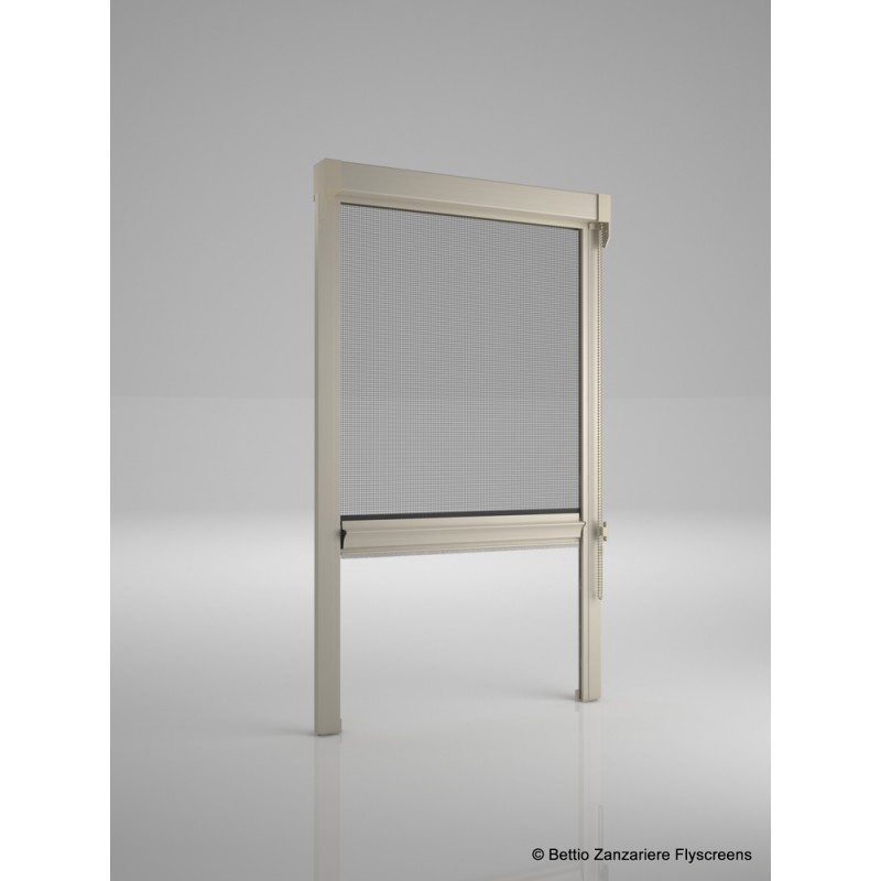 Moskitonetz Bettio Giudy Click-Clak Kopfhörer und Teleskopschiene Vertikal-Kette