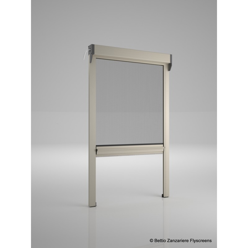 Moskitonetz Bettio Moovica Vertikale motorisierte Fenster