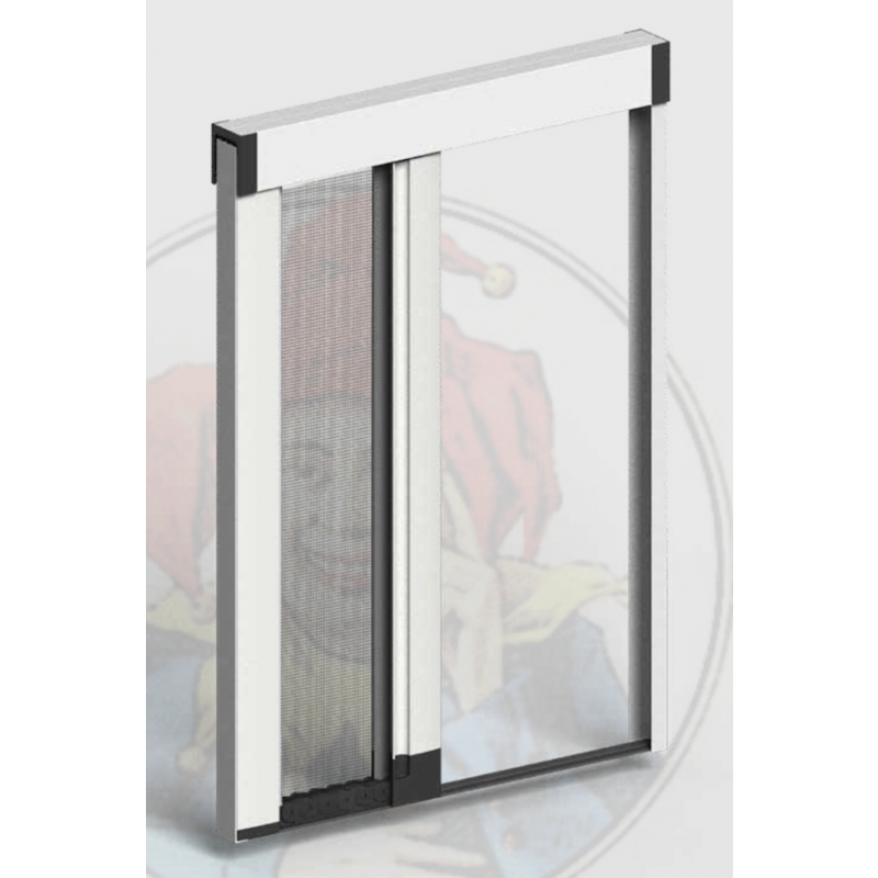 Moskitonetz Jolly 1 Anta Frühling kontrolliertes Schließen Zanzar Sistem