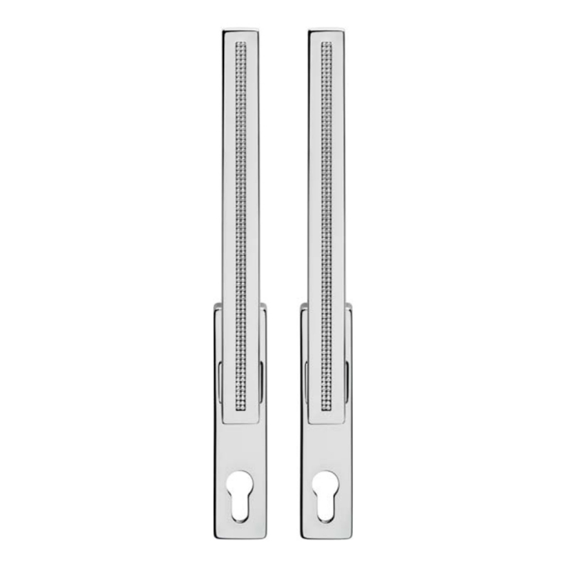 Twist Zincral Griff Fenster Martellina DK mit Intrusion unsichtbare Linie Cali Design System