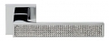 Zen Mesh Linea Calì Türgriff poliertem Chrom mit Swarovski
